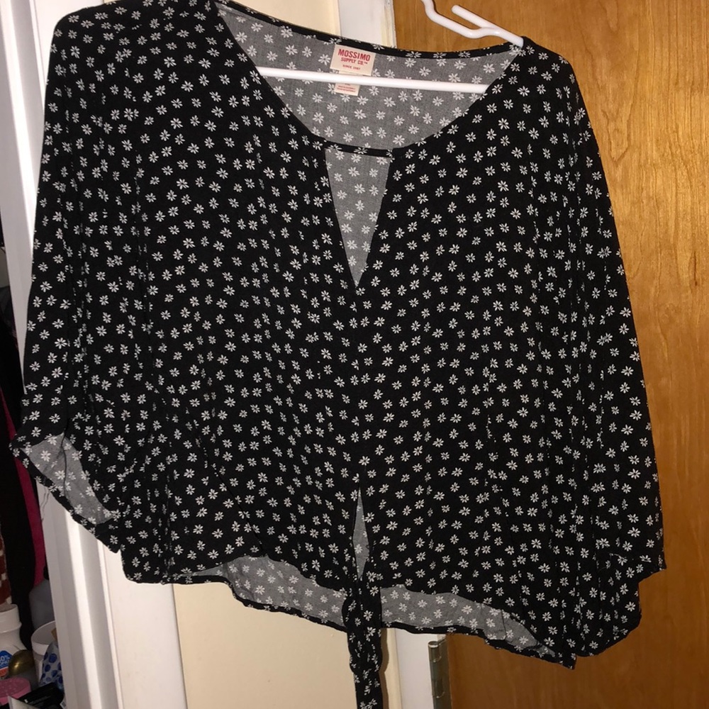 Cropped blouse